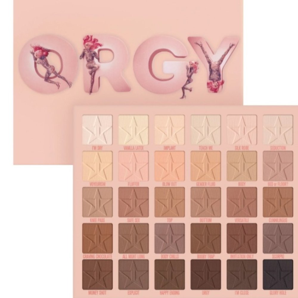 Jeffree Star Orgy Eyeshadow Palette!!!BNIB!!!